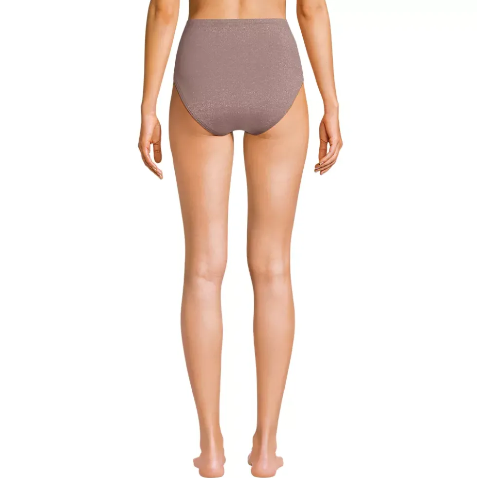 Women's Shine High Waisted Bikini Bottoms