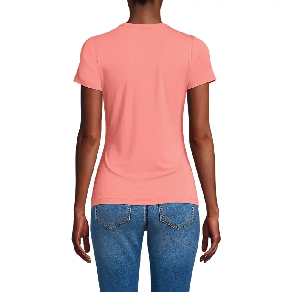 Women's Short Sleeve Cooling Crew Neck T-Shirt