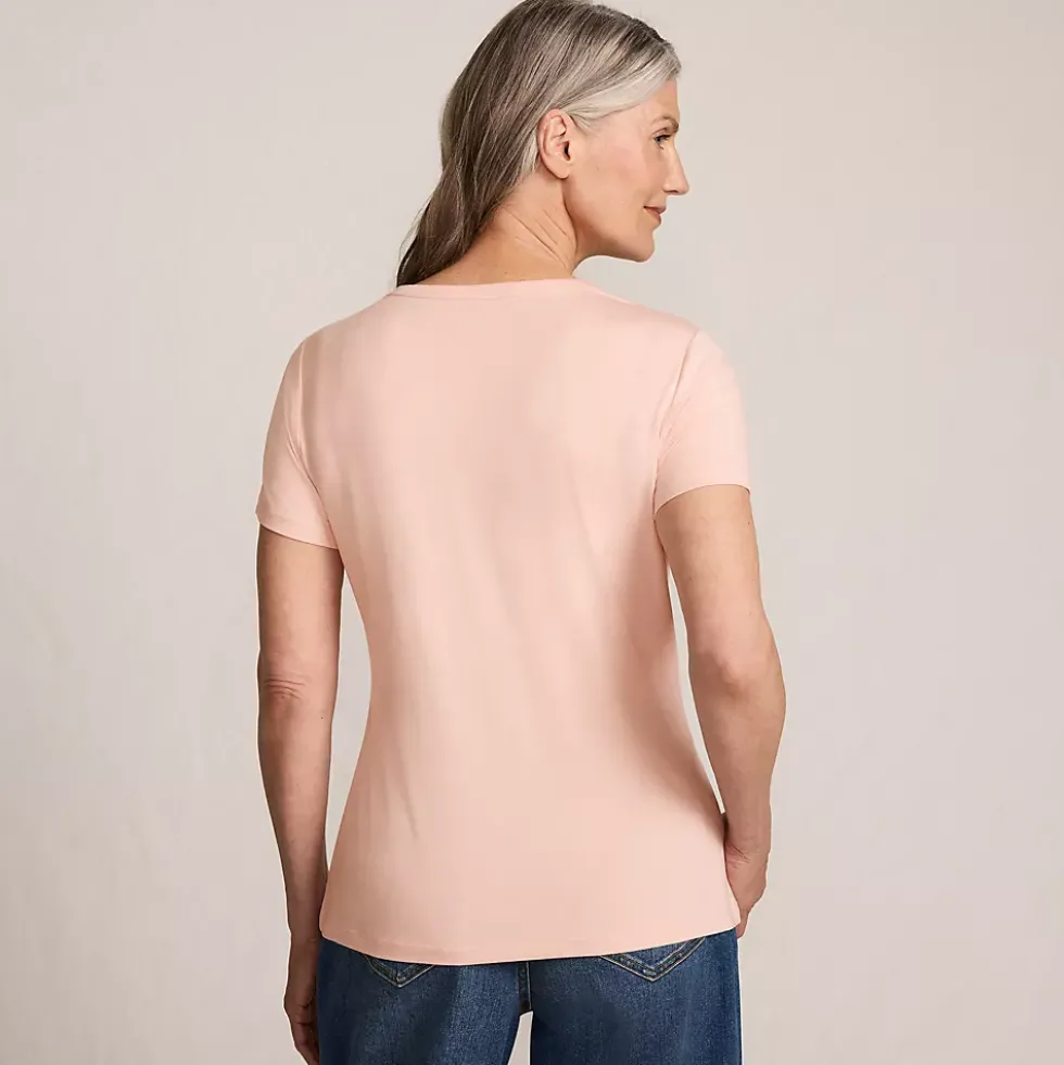 Women's Short Sleeve Cooling Crew Neck T-Shirt