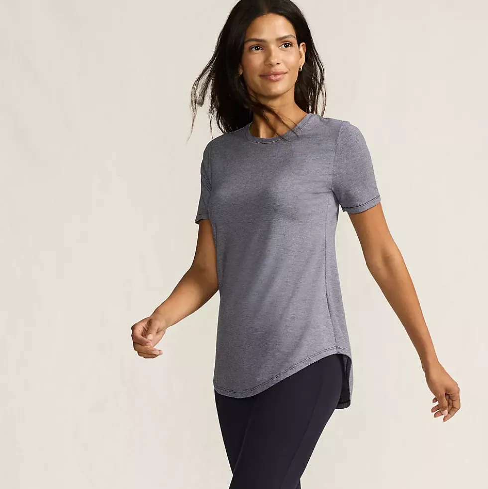 Women's Short Sleeve Cooling Performance Tunic Tee