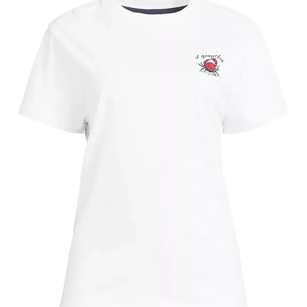 Women's Short Sleeve Crew Neck Graphic T-Shirt