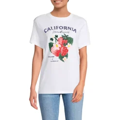 Women's Short Sleeve Crew Neck Graphic T-Shirt