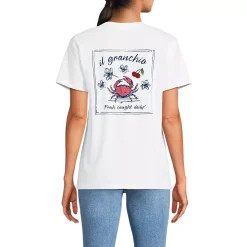 Women's Short Sleeve Crew Neck Graphic T-Shirt
