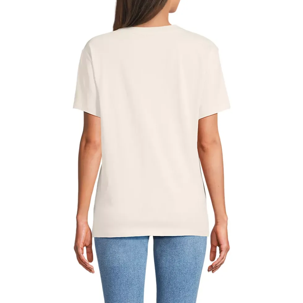 Women's Short Sleeve Crew Neck Graphic T-Shirt