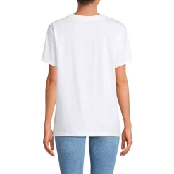 Women's Short Sleeve Crew Neck Graphic T-Shirt