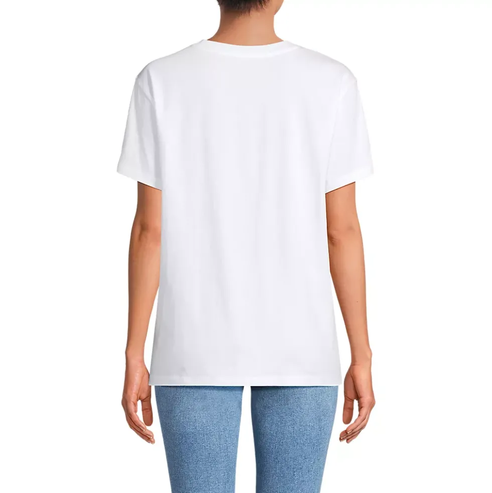 Women's Short Sleeve Crew Neck Graphic T-Shirt
