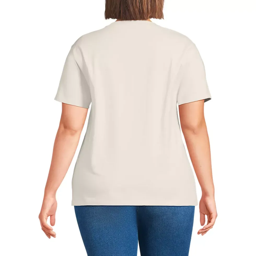 Women's Short Sleeve Crew Neck Graphic T-Shirt