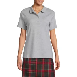 Women's Short Sleeve Feminine Fit Interlock Polo Shirt