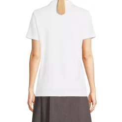 Women's Short Sleeve Feminine Fit Interlock Polo Shirt