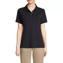 Women's Short Sleeve Interlock Polo Shirt