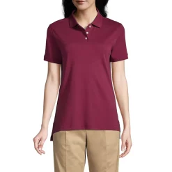 Women's Short Sleeve Interlock Polo Shirt