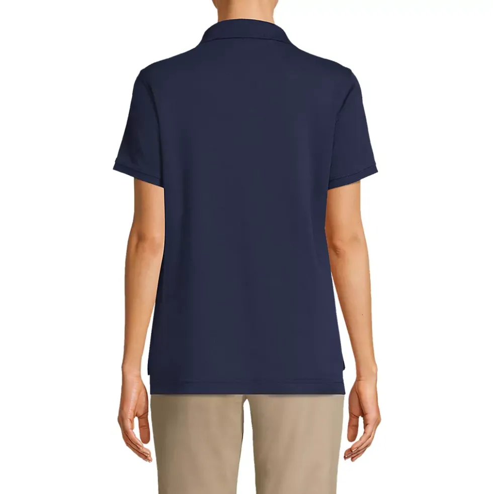Women's Short Sleeve Interlock Polo Shirt