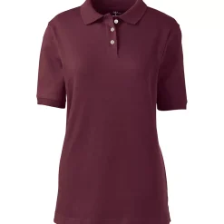 Women's Short Sleeve Interlock Polo Shirt