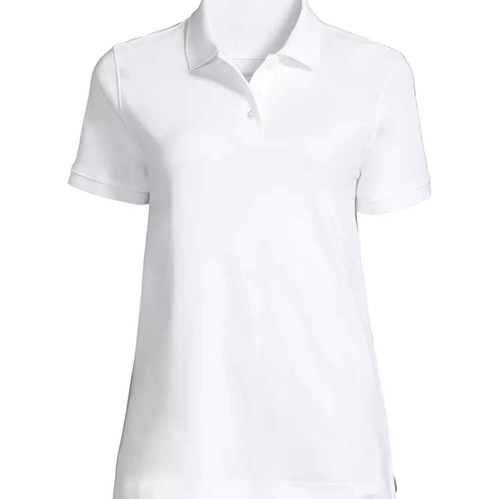 Women's Short Sleeve Interlock Polo Shirt