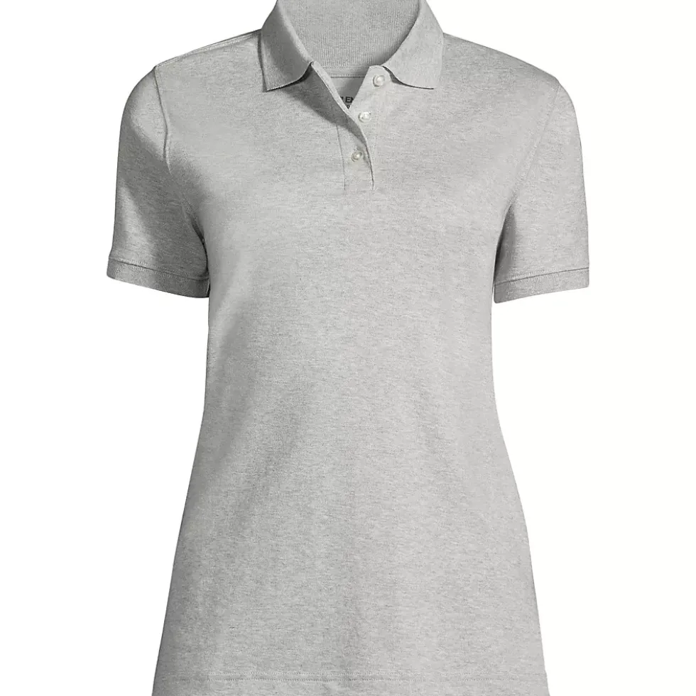 Women's Short Sleeve Interlock Polo Shirt
