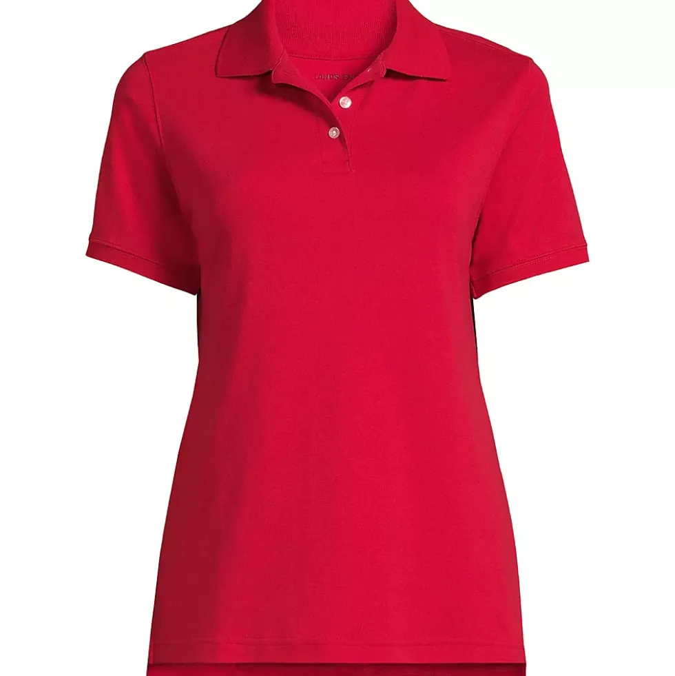 Women's Short Sleeve Interlock Polo Shirt