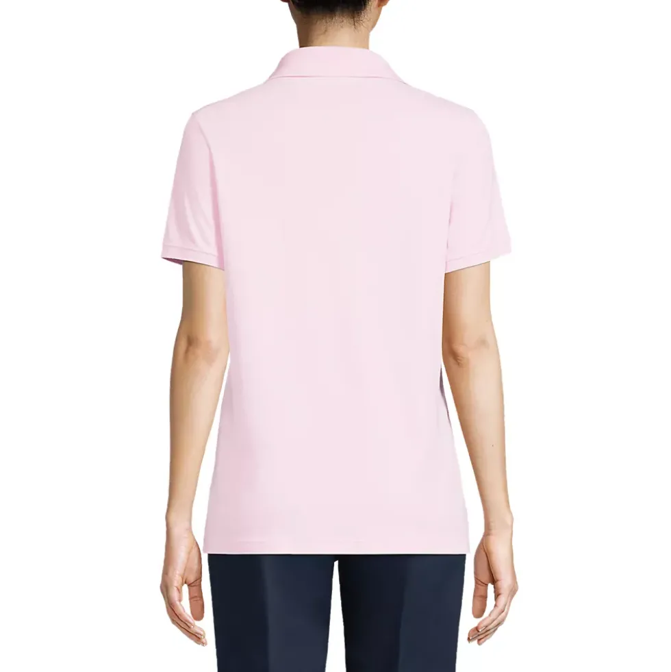 Women's Short Sleeve Interlock Polo Shirt