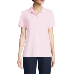 Women's Short Sleeve Interlock Polo Shirt