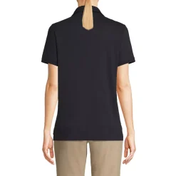 Women's Short Sleeve Interlock Polo Shirt