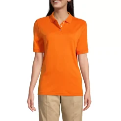Women's Short Sleeve Interlock Polo Shirt