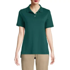 Women's Short Sleeve Interlock Polo Shirt