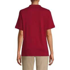 Women's Short Sleeve Interlock Polo Shirt