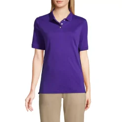 Women's Short Sleeve Interlock Polo Shirt