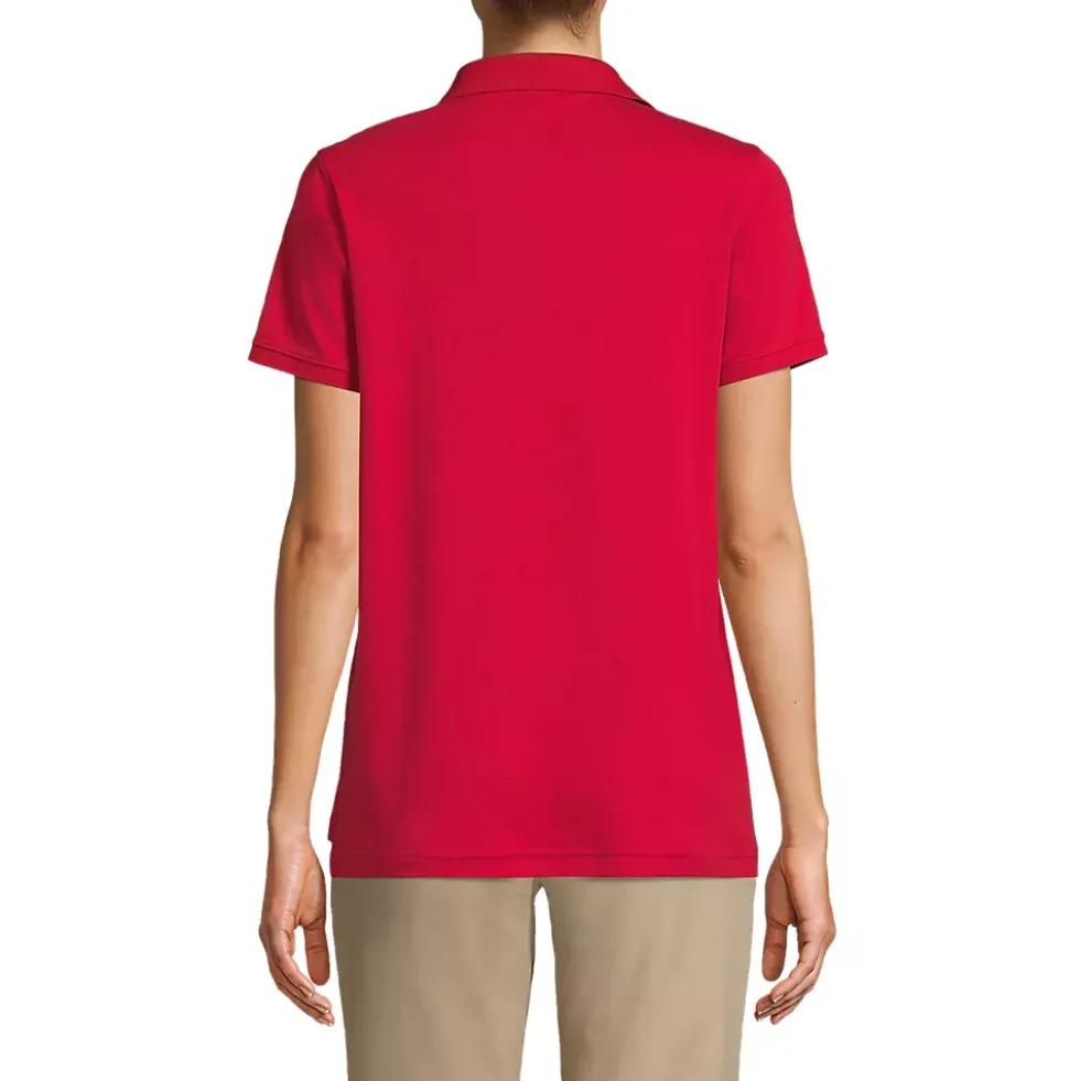 Women's Short Sleeve Interlock Polo Shirt