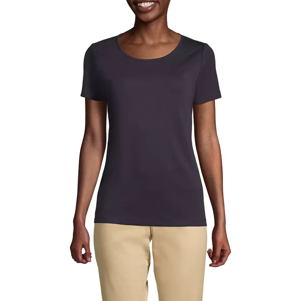 Women's Short Sleeve Jewelneck Tee