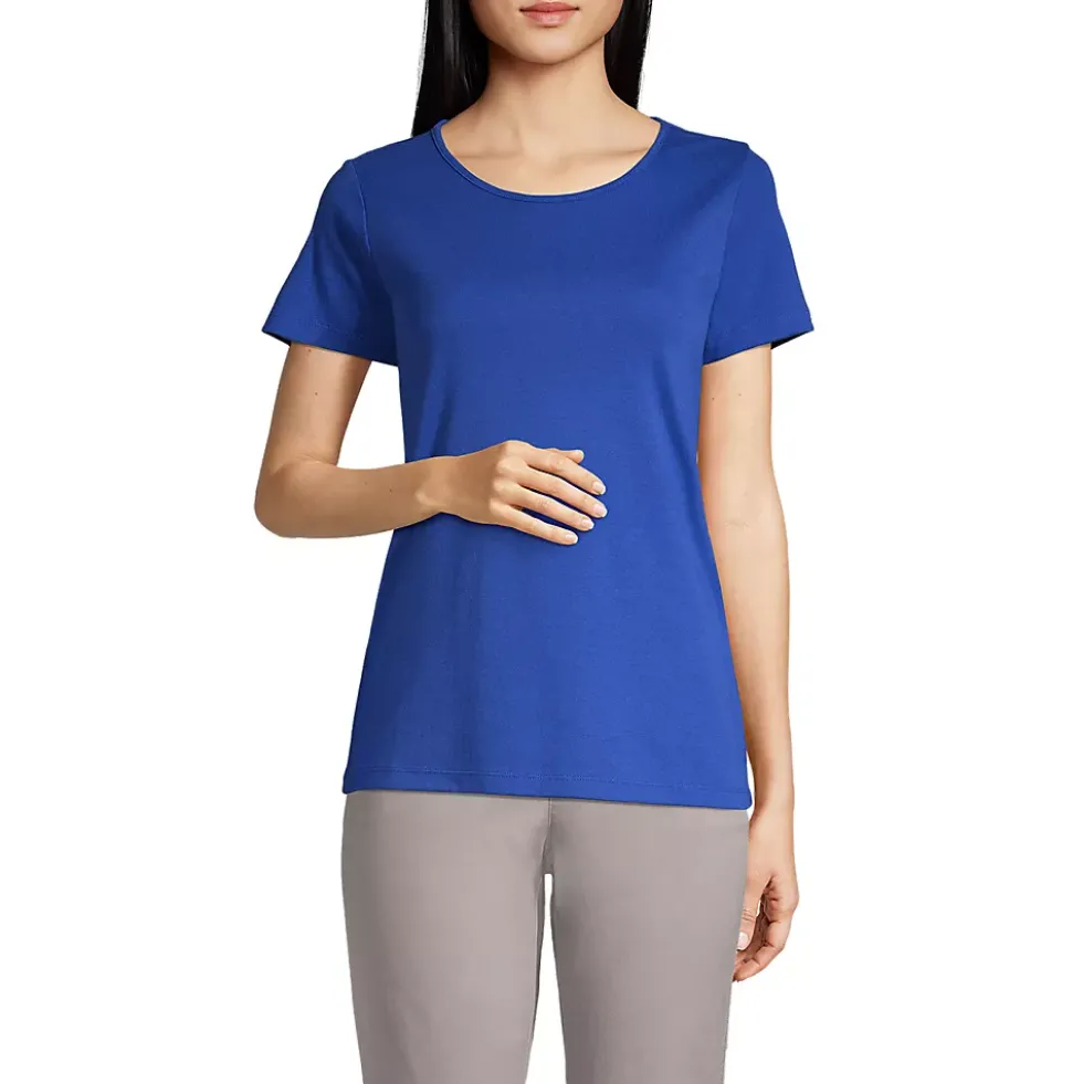 Women's Short Sleeve Jewelneck Tee