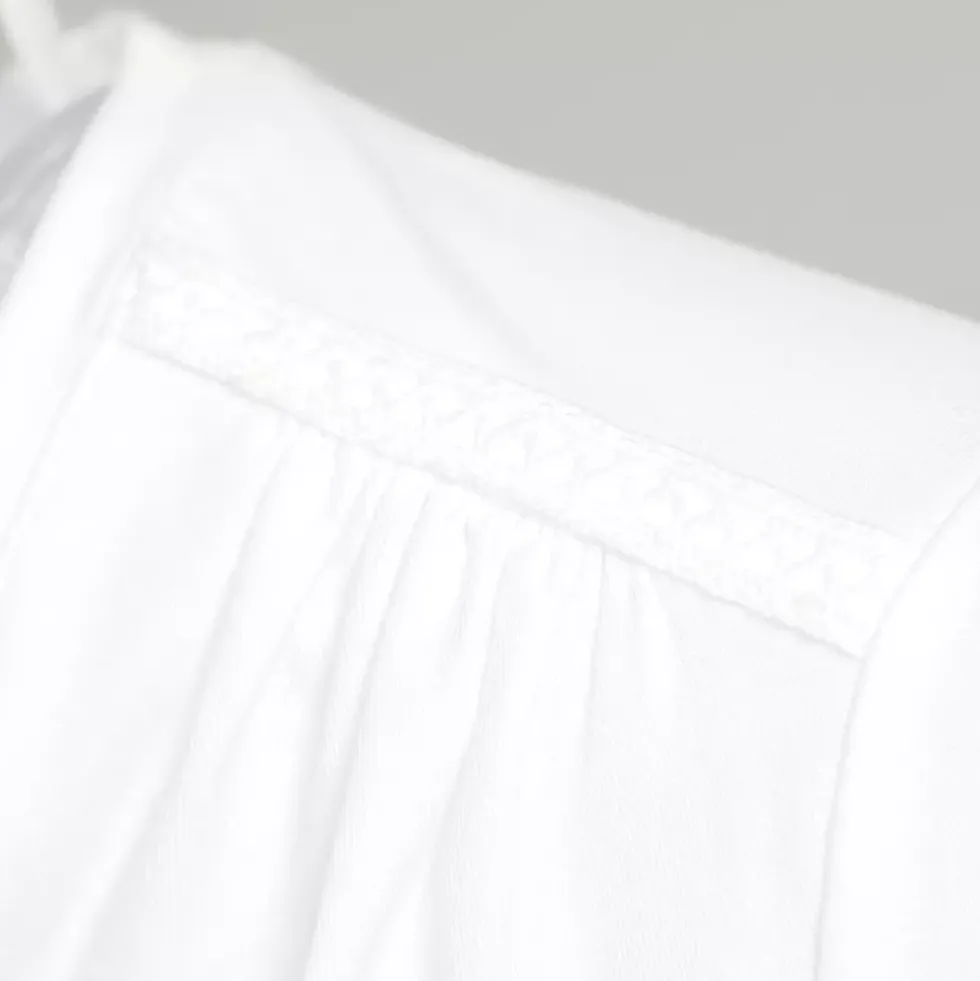 Women's Short Sleeve Lightweight Jersey Gathered Shoulder T-Shirt