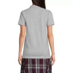 Women's Short Sleeve Mesh Polo Shirt