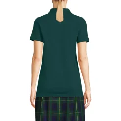 Women's Short Sleeve Mesh Polo Shirt