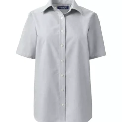 Women's Short Sleeve Oxford Shirt