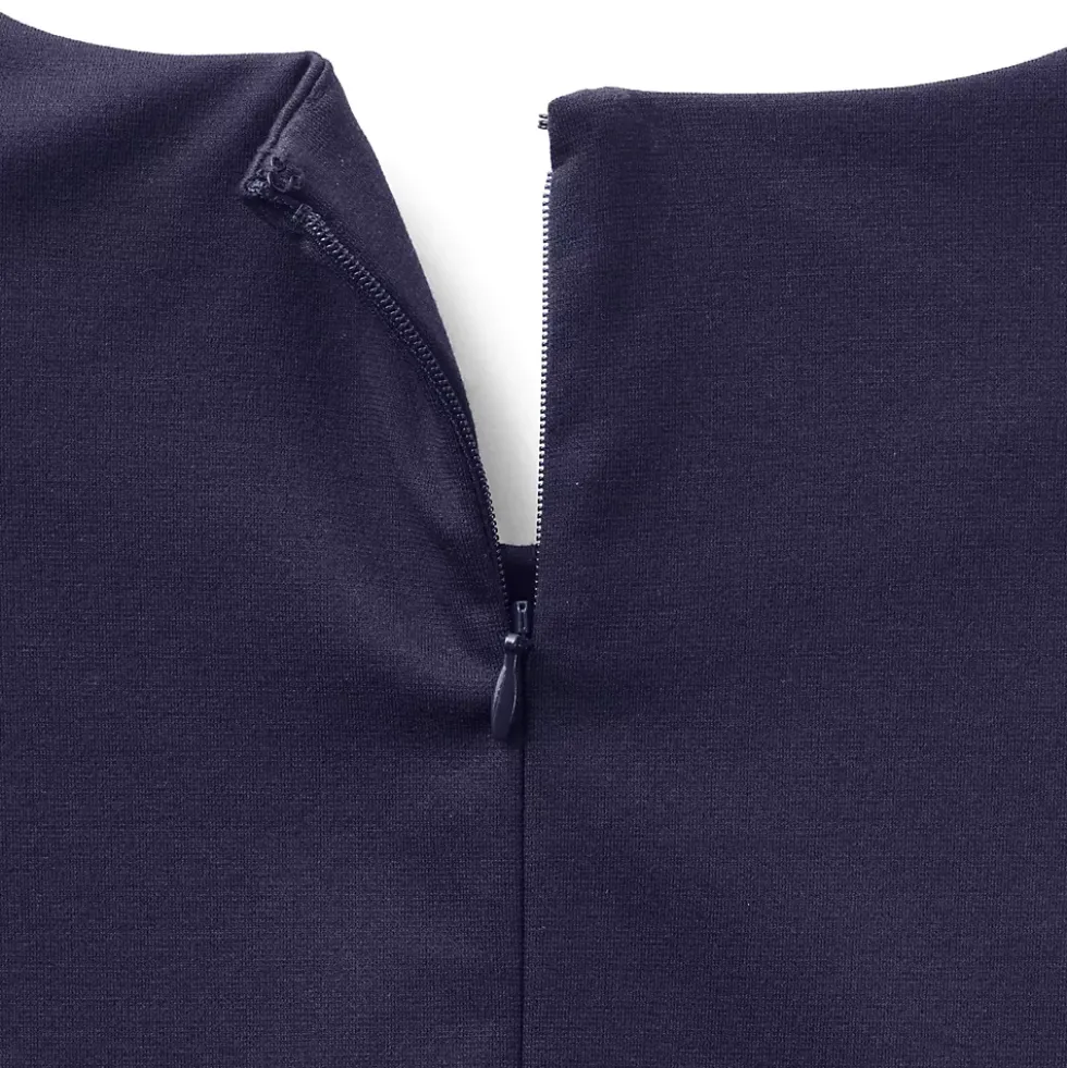 Women's Short Sleeve Ponte Dress