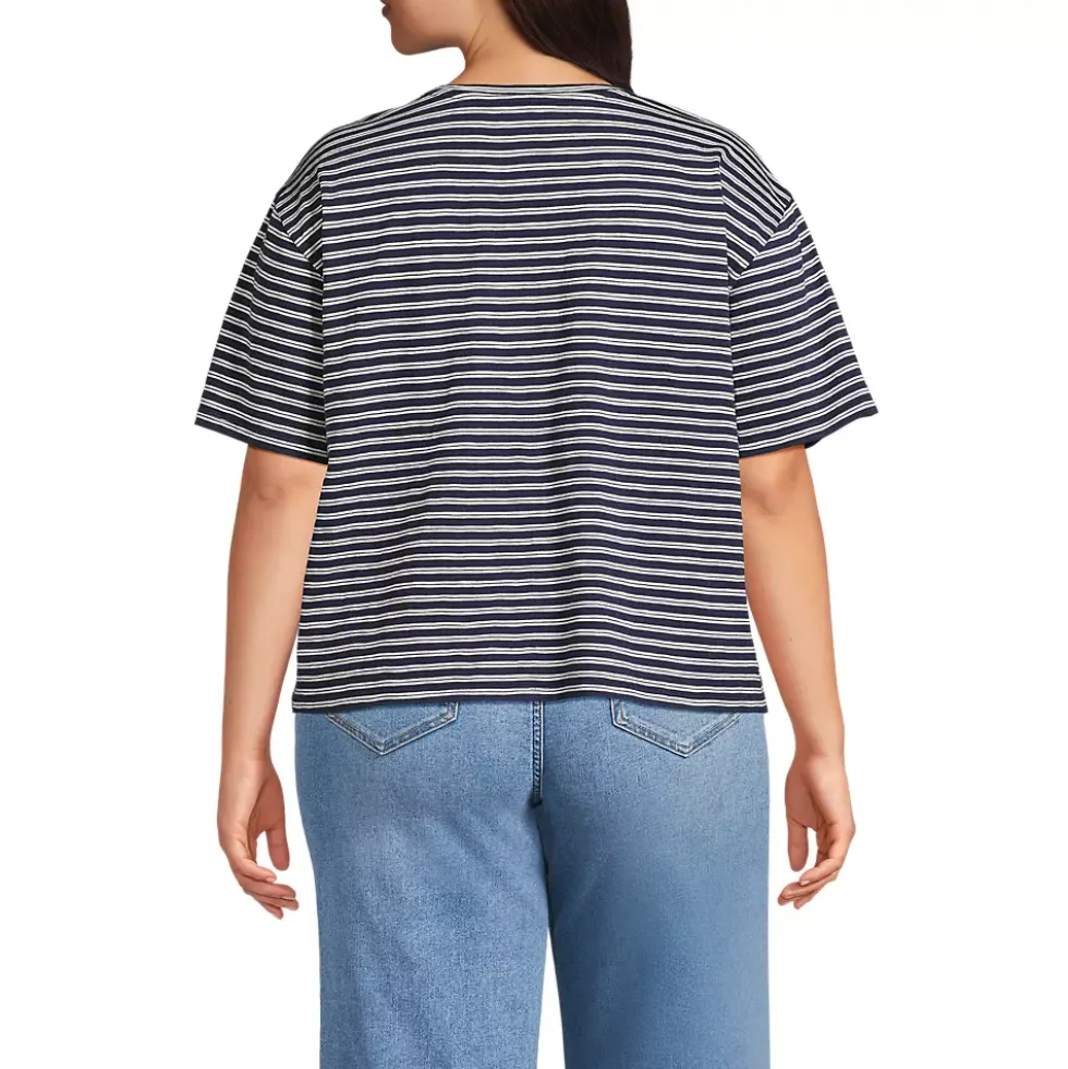 Women's Short Sleeve Slub Jersey T-Shirt