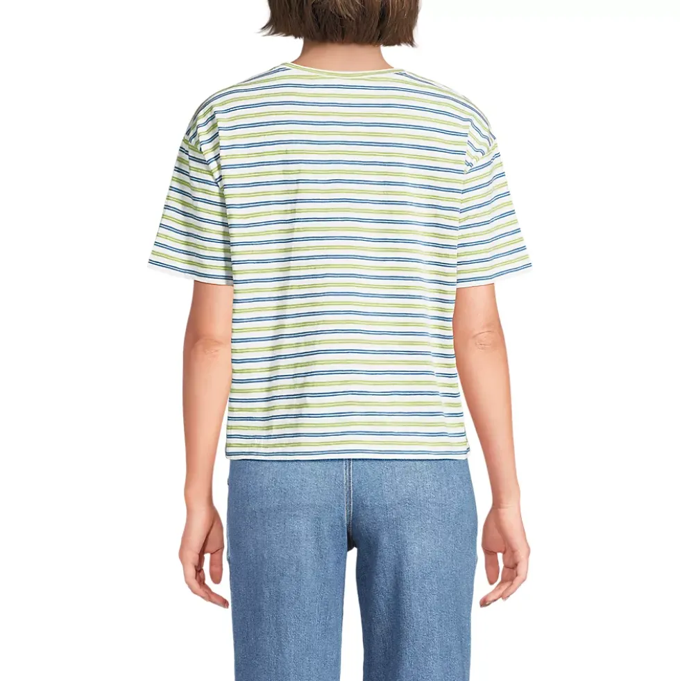 Women's Short Sleeve Slub Jersey T-Shirt