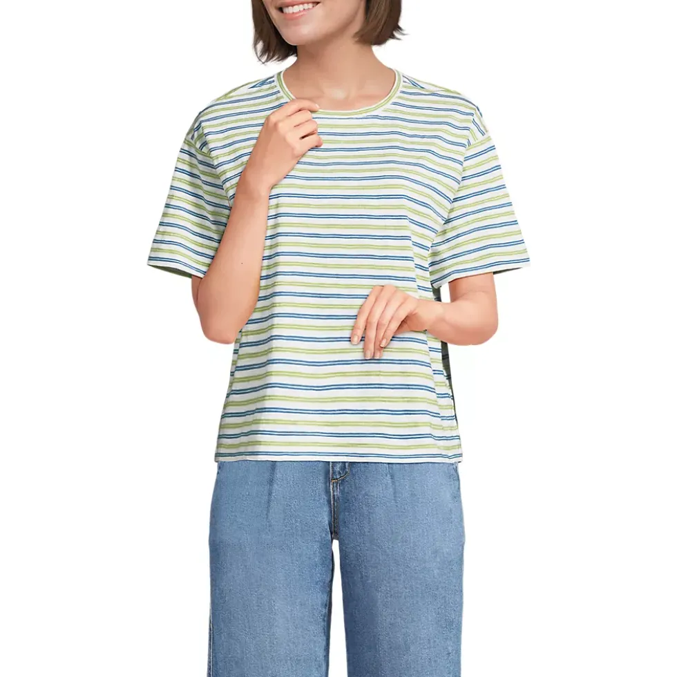 Women's Short Sleeve Slub Jersey T-Shirt