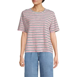 Women's Short Sleeve Slub Jersey T-Shirt