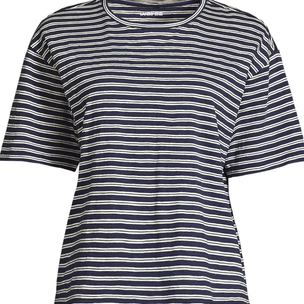 Women's Short Sleeve Slub Jersey T-Shirt