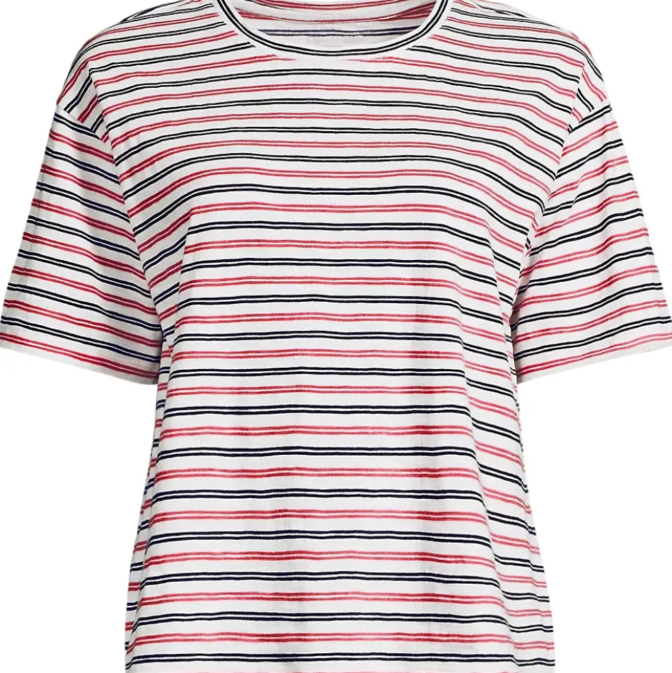 Women's Short Sleeve Slub Jersey T-Shirt
