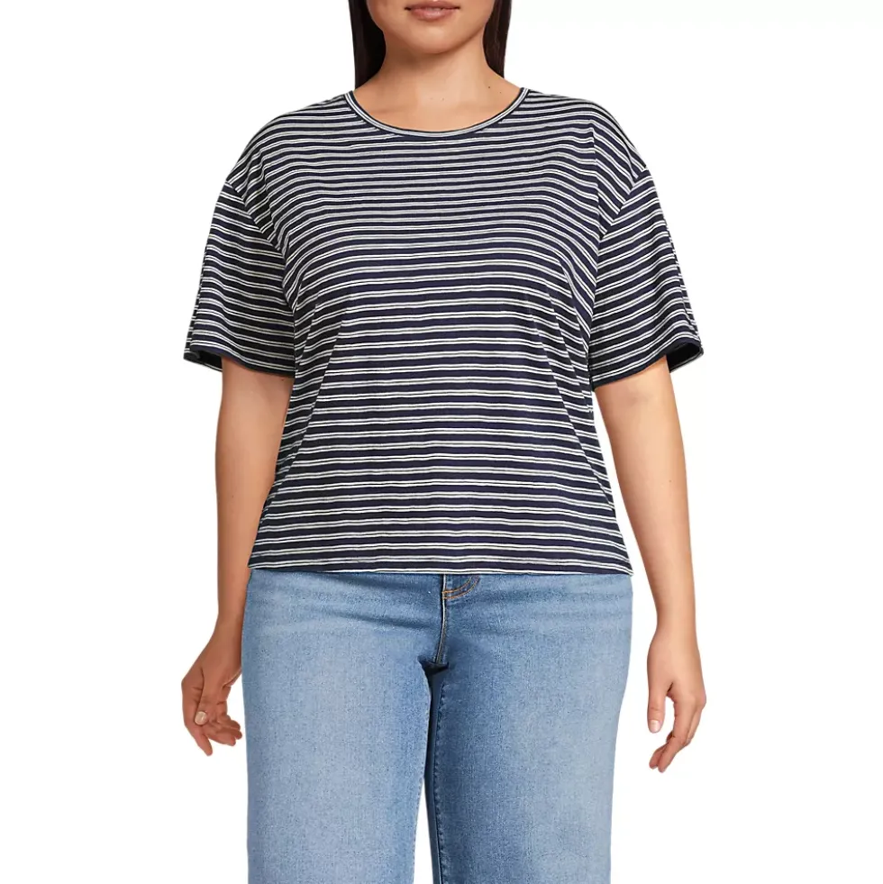 Women's Short Sleeve Slub Jersey T-Shirt
