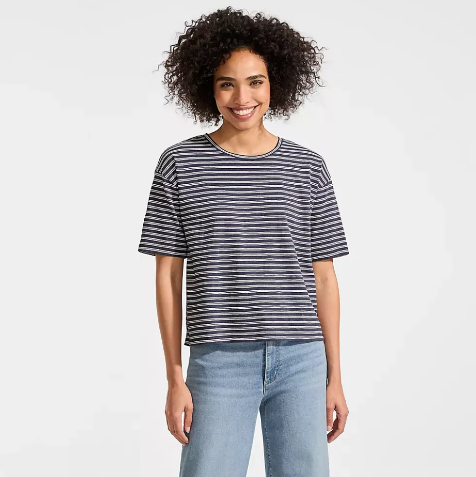 Women's Short Sleeve Slub Jersey T-Shirt