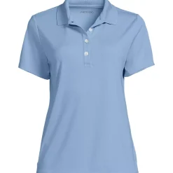 Women's Short Sleeve Solid Active Polo