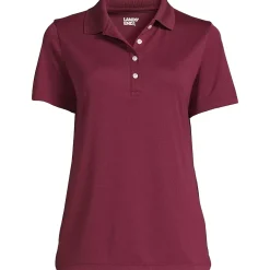 Women's Short Sleeve Solid Active Polo