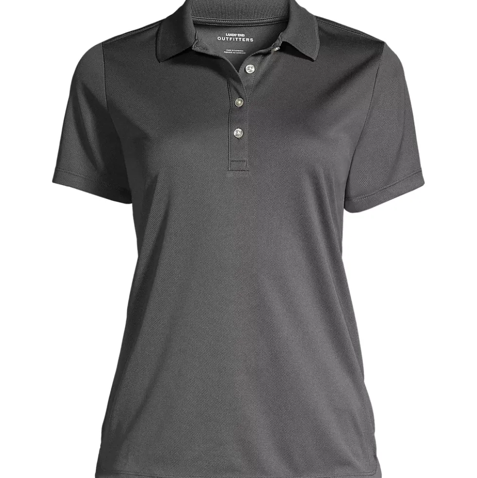 Women's Short Sleeve Solid Active Polo