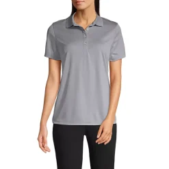 Women's Short Sleeve Solid Active Polo