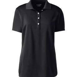 Women's Short Sleeve Solid Active Polo
