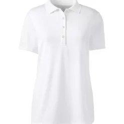 Women's Short Sleeve Solid Active Polo