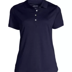 Women's Short Sleeve Solid Active Polo